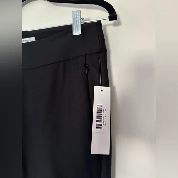 Margaret M Nova Ponte pant with side zipper pockets (22” inseam). Size MP. NWT. - Picture 2 of 4